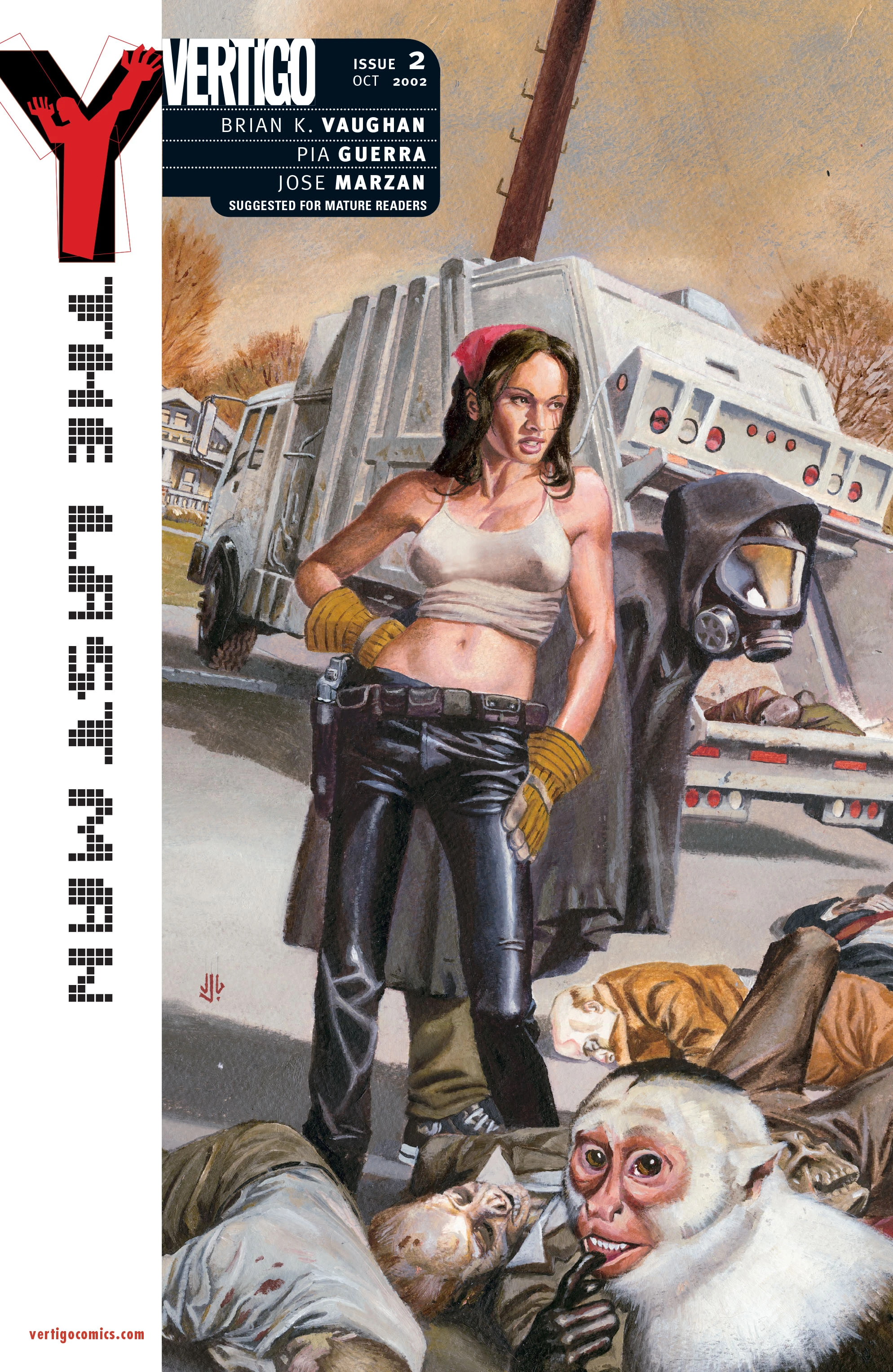 Y: The Last Man #2 (DC, 2002 — Cover A) cover